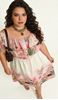 Picture of PLUS SIZE PRINTED DRESS WITH RUFFLED COLLAR